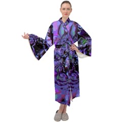 Uncanny Maxi Velour Kimono by MRNStudios