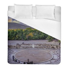 Epidaurus Theater, Peloponnesse, Greece Duvet Cover (Full/ Double Size)