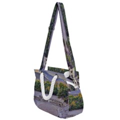 Epidaurus Theater, Peloponnesse, Greece Rope Handles Shoulder Strap Bag