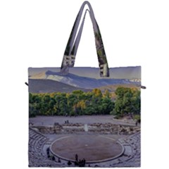 Epidaurus Theater, Peloponnesse, Greece Canvas Travel Bag