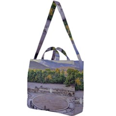 Epidaurus Theater, Peloponnesse, Greece Square Shoulder Tote Bag