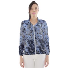 Marble Texture Top View Women s Windbreaker by dflcprintsclothing