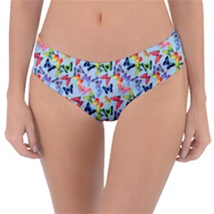 Beautiful Bright Butterflies Are Flying Reversible Classic Bikini Bottoms by SychEva