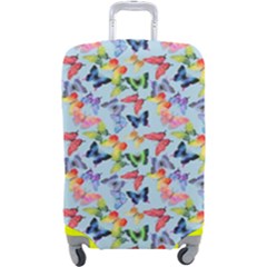 Beautiful Bright Butterflies Are Flying Luggage Cover (large) by SychEva