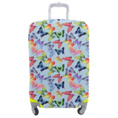 Beautiful Bright Butterflies Are Flying Luggage Cover (medium) by SychEva