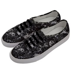 Dark Marble Camouflage Texture Print Men s Classic Low Top Sneakers by dflcprintsclothing