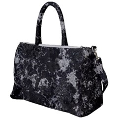 Dark Marble Camouflage Texture Print Duffel Travel Bag by dflcprintsclothing