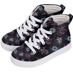 Halloween Fun! Kids  Hi-top Skate Sneakers by Mezalola