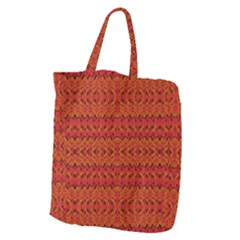 Red Pattern Giant Grocery Tote by Sparkle