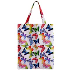 Bright Butterflies Circle In The Air Zipper Classic Tote Bag by SychEva