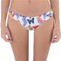 Bright Butterflies Circle In The Air Reversible Hipster Bikini Bottoms View1