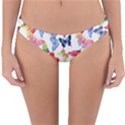 Bright Butterflies Circle In The Air Reversible Hipster Bikini Bottoms View3