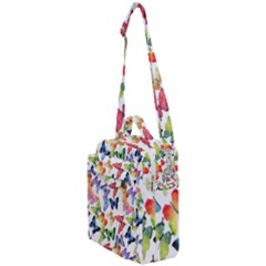 Bright Butterflies Circle In The Air Crossbody Day Bag by SychEva