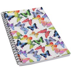 Bright Butterflies Circle In The Air 5 5  X 8 5  Notebook by SychEva