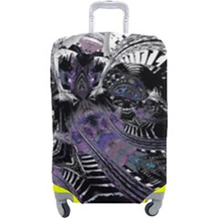 When Gears Turn Luggage Cover (large) by MRNStudios