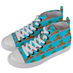 Dragonet2 Women s Mid-top Canvas Sneakers by SeaworthyClothing