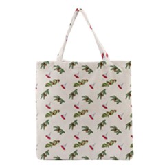 Spruce And Pine Branches Grocery Tote Bag by SychEva