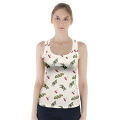 Spruce And Pine Branches Racer Back Sports Top by SychEva