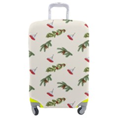 Spruce And Pine Branches Luggage Cover (medium) by SychEva