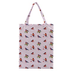 Bullfinches Sit On Branches Classic Tote Bag by SychEva