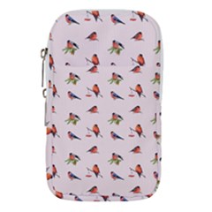 Bullfinches Sit On Branches Waist Pouch (small) by SychEva