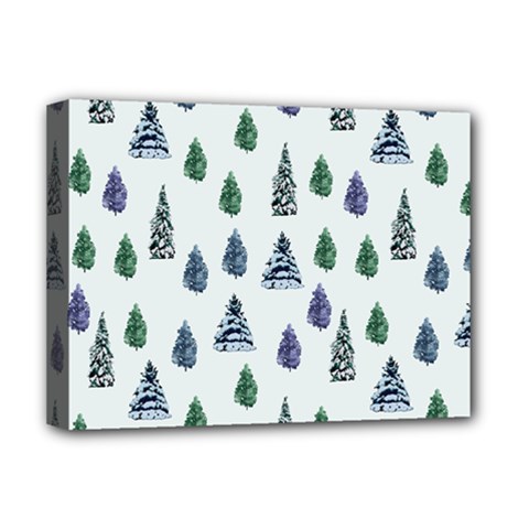 Coniferous Forest Deluxe Canvas 16  X 12  (stretched)  by SychEva