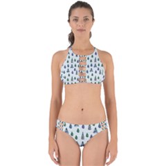Coniferous Forest Perfectly Cut Out Bikini Set by SychEva