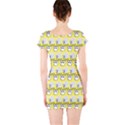 Cartoon Pattern Short Sleeve Bodycon Dress View2