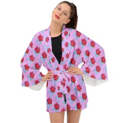 Stars Long Sleeve Kimono by Sparkle