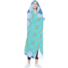 Turquoise Wearable Blanket by Dazzleway