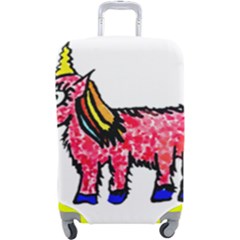 Unicorn Sketchy Style Drawing Luggage Cover (large) by dflcprintsclothing