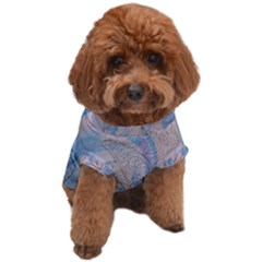 Convoluted Patterns Dog T-shirt by kaleidomarblingart