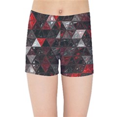 Gothic Peppermint Kids  Sports Shorts by MRNStudios