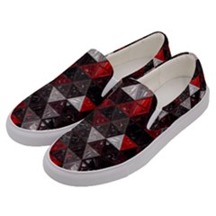 Gothic Peppermint Men s Canvas Slip Ons by MRNStudios