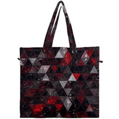 Gothic Peppermint Canvas Travel Bag by MRNStudios