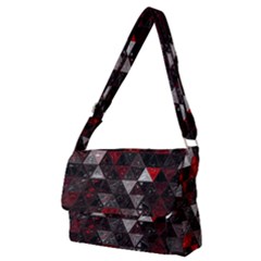 Gothic Peppermint Full Print Messenger Bag (m) by MRNStudios