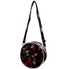 Gothic Peppermint Crossbody Circle Bag by MRNStudios