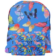 Bright Butterflies Circle In The Air Giant Full Print Backpack by SychEva