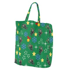 Krampus Kawaii Green Giant Grocery Tote by InPlainSightStyle