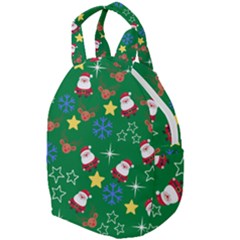 Santa Green Travel Backpacks by InPlainSightStyle