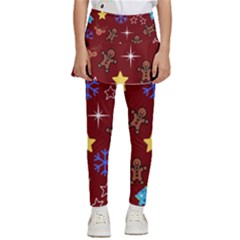 Gingy Red Kids  Skirted Pants