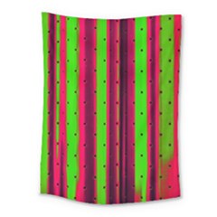 Warped Stripy Dots Medium Tapestry by essentialimage365