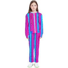 Warped Stripy Dots Kids  Tracksuit by essentialimage365