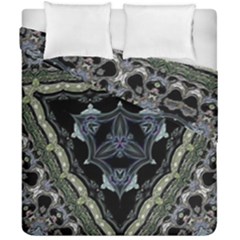 Folksy Trinity Duvet Cover Double Side (california King Size) by MRNStudios