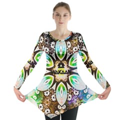 375 Chroma Digital Art Custom Long Sleeve Tunic 