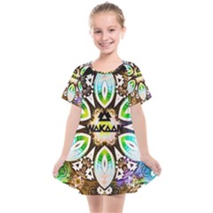 375 Chroma Digital Art Custom Kids  Smock Dress by Drippycreamart