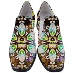 375 Chroma Digital Art Custom Women Slip On Heel Loafers by Drippycreamart