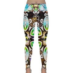 375 Chroma Digital Art Custom Lightweight Velour Classic Yoga Leggings by Drippycreamart