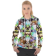 375 Chroma Digital Art Custom Women s Overhead Hoodie by Drippycreamart