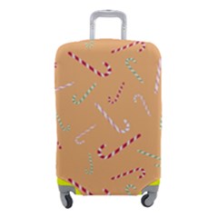 Sweet Christmas Candy Luggage Cover (small) by SychEva